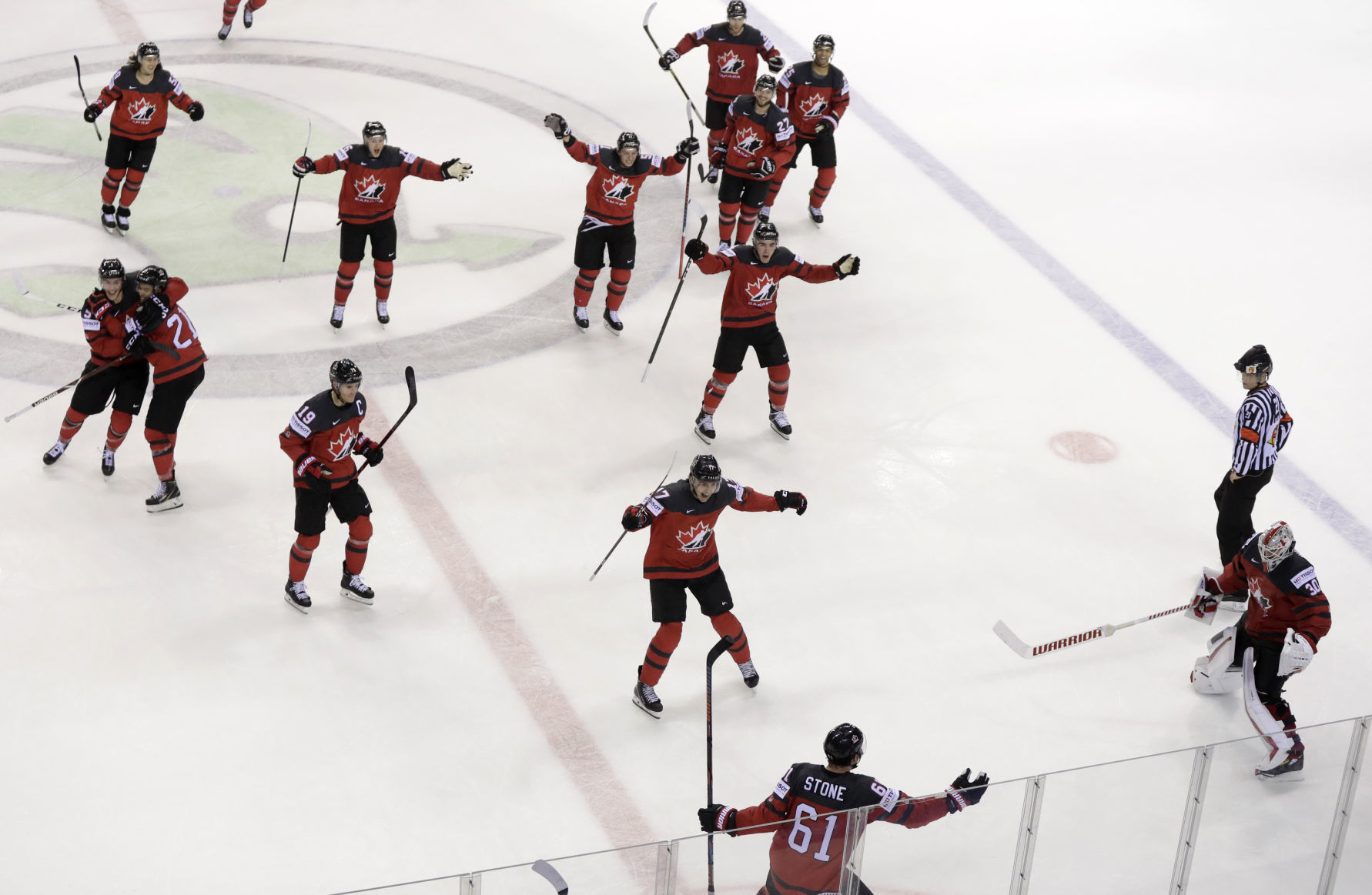 APTOPIX Slovakia Ice Hockey Worlds